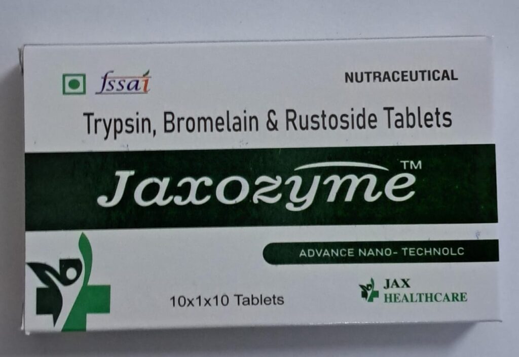 Trypsin, Bromelain & Rustoside Tablets
